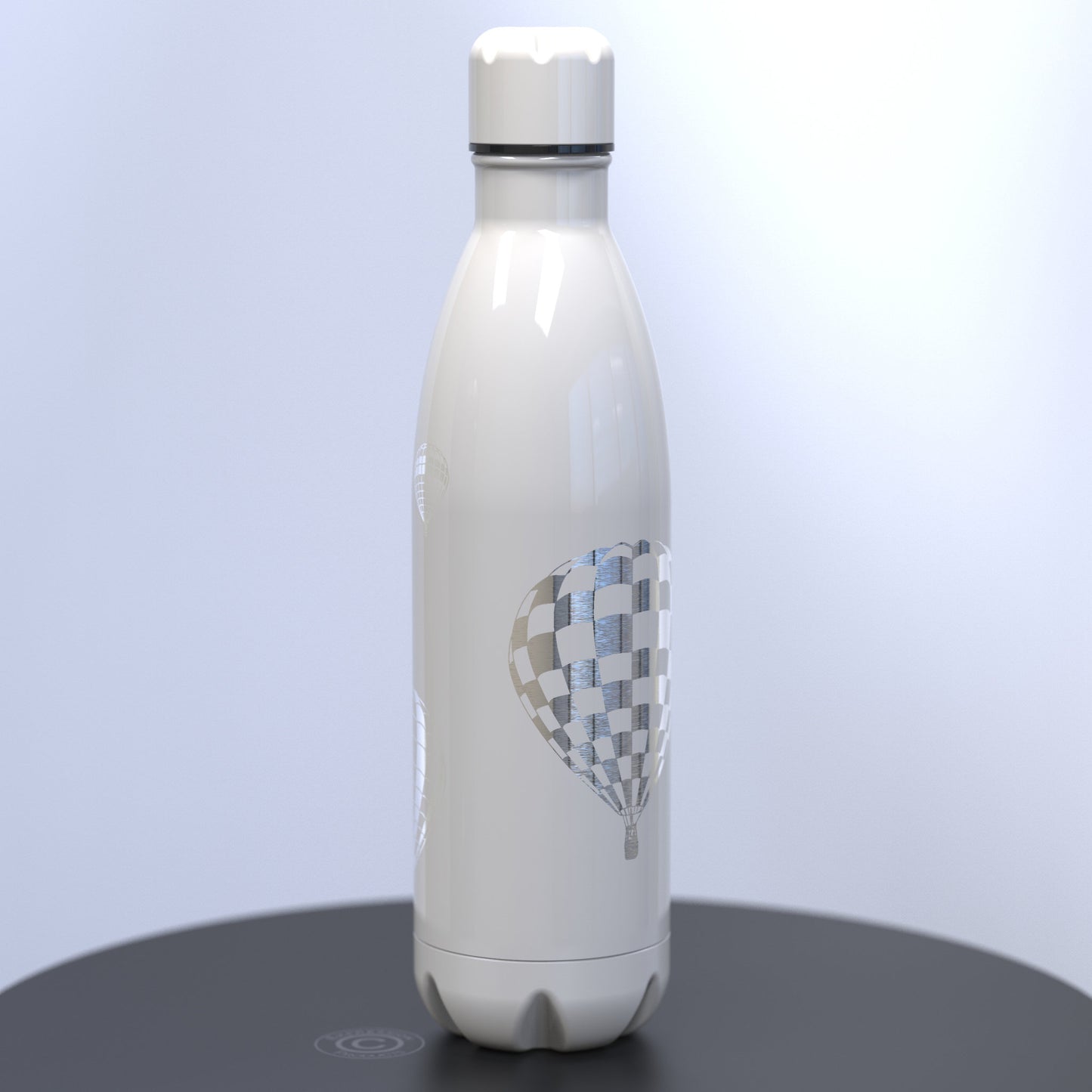 Hot Air Balloon Engraved 500ml Thermal Water Bottle