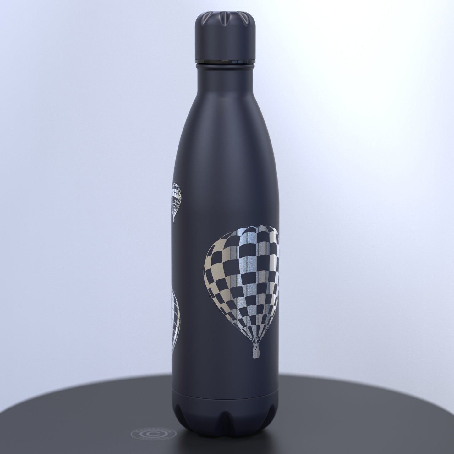 Hot Air Balloon Engraved 500ml Thermal Water Bottle