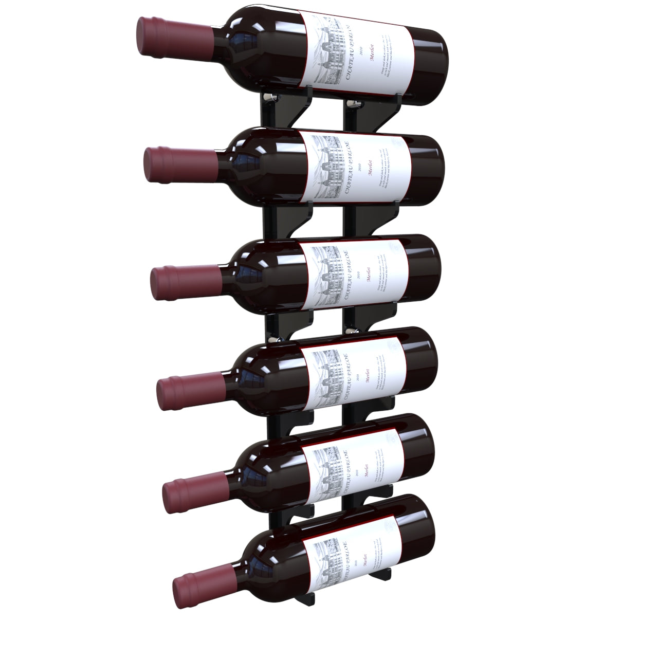 Wine Rack Wall Mounted Acrylic Wine Bottle Rack Holds Bottles
