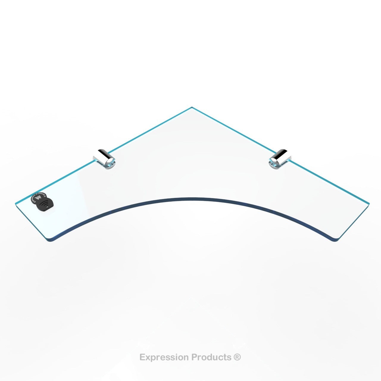 Corner Acrylic Shelf - Style 004 - Expression Products Ltd