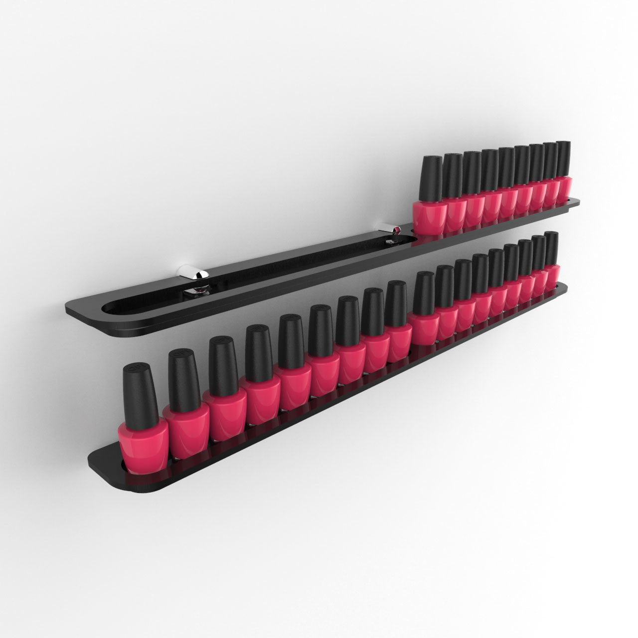 Nail Polish Holder - 18 - 72 Bottles - Expression Products Ltd