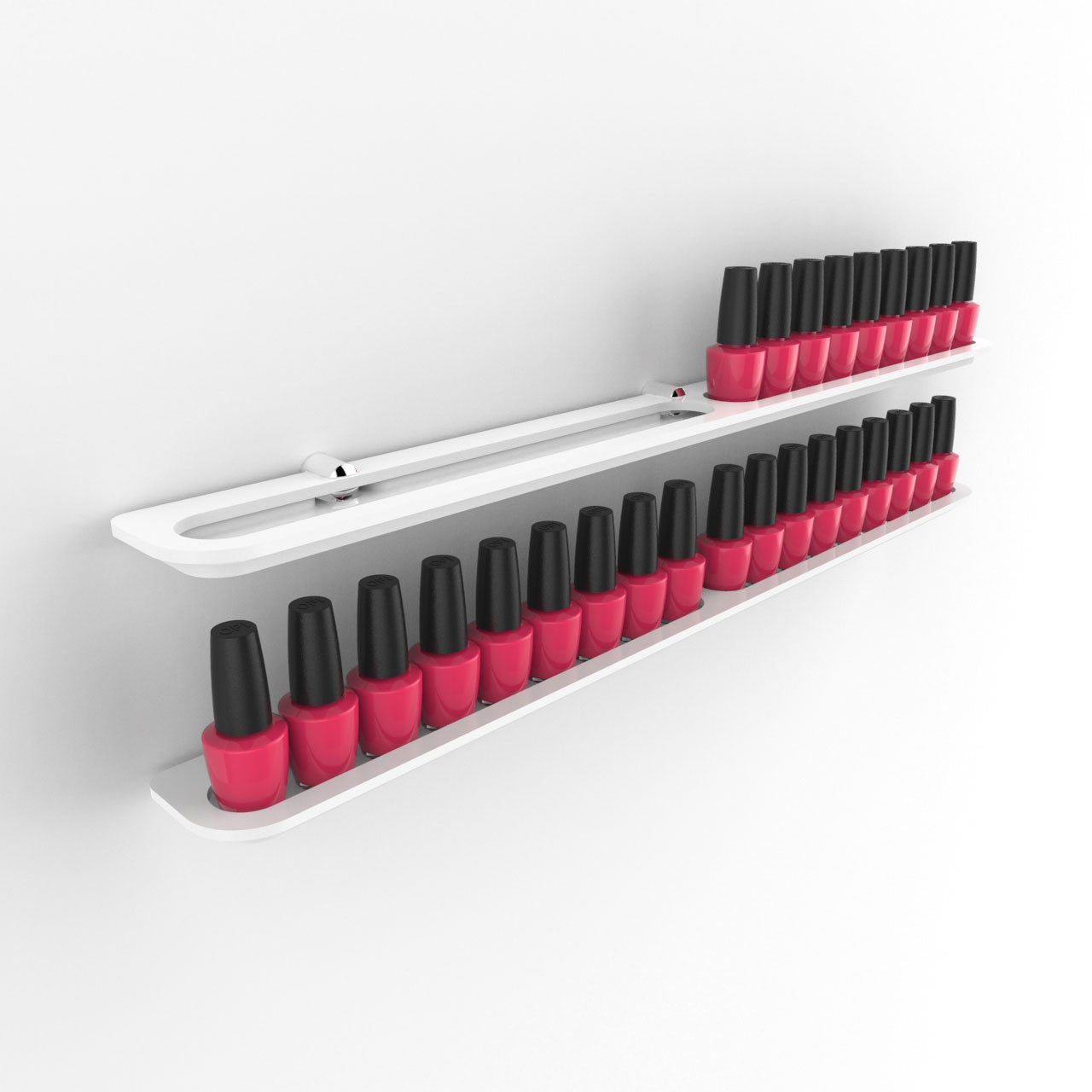 Nail Polish Holder - 18 - 72 Bottles - Expression Products Ltd