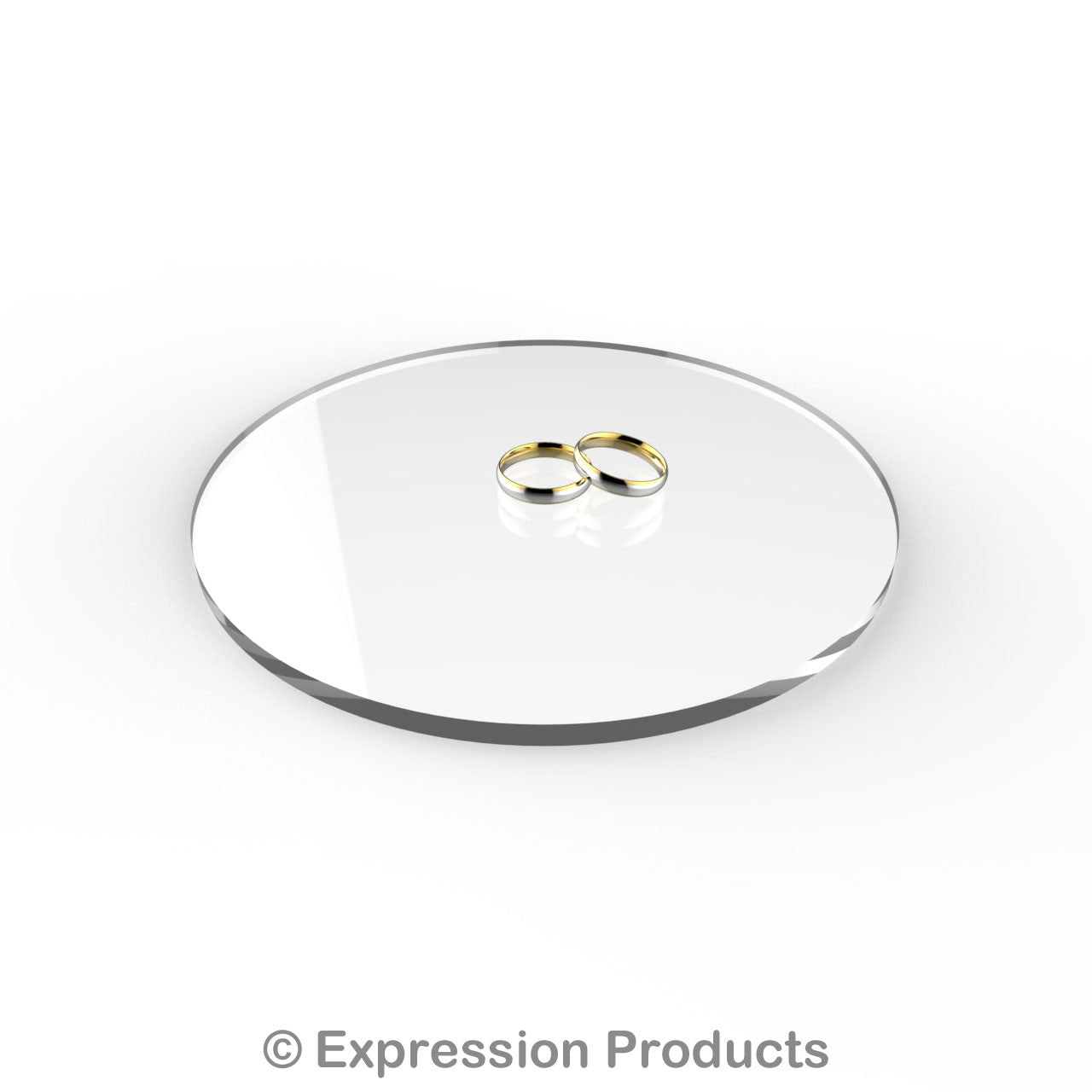 Round Clear Acrylic Cake Display Board 4" - 18" - Expression Products Ltd