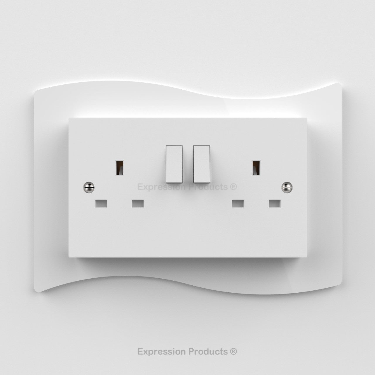 Switch or Socket Surround Plate - Style 003 - Expression Products Ltd