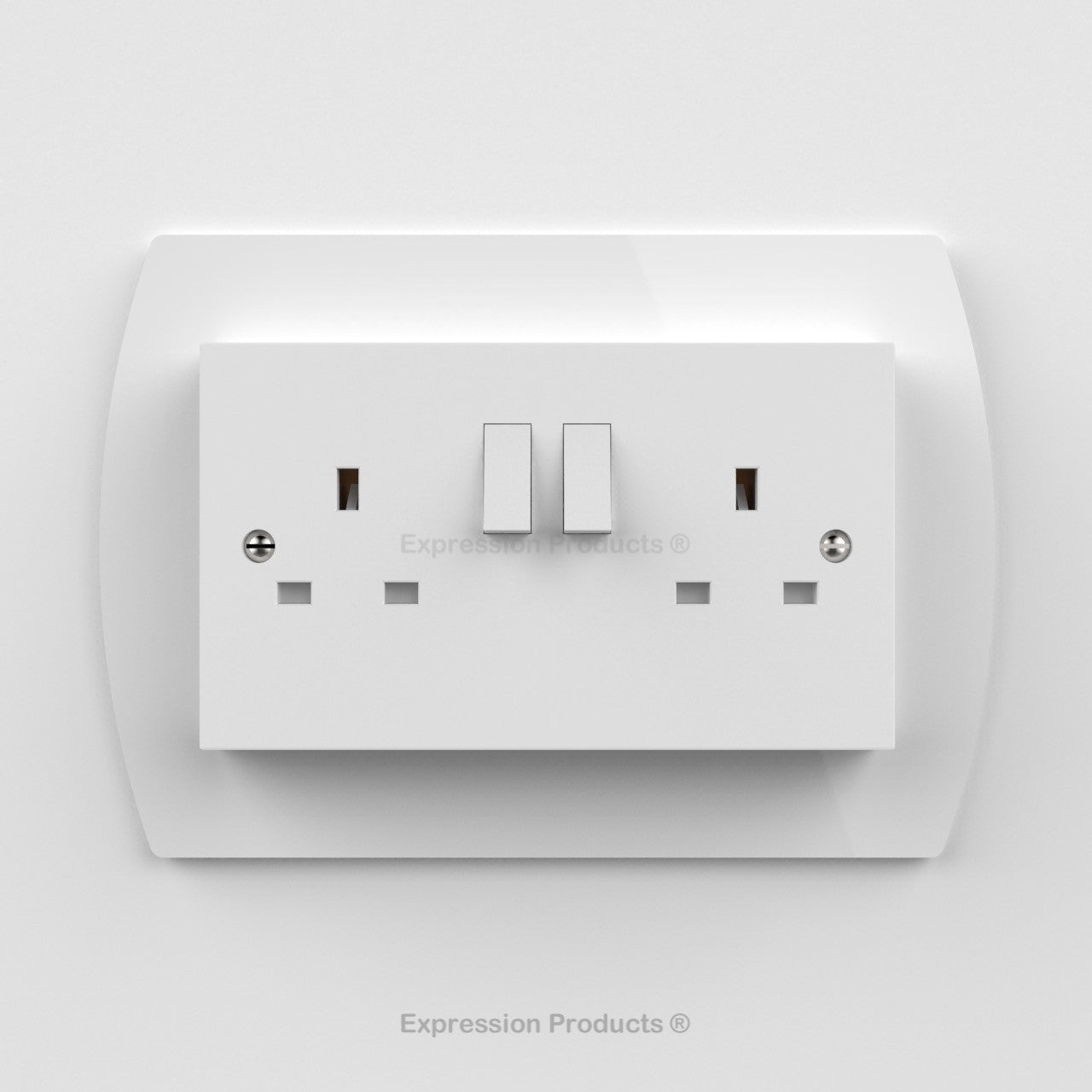 Switch or Socket Surround Plate - Style 004 - Expression Products Ltd