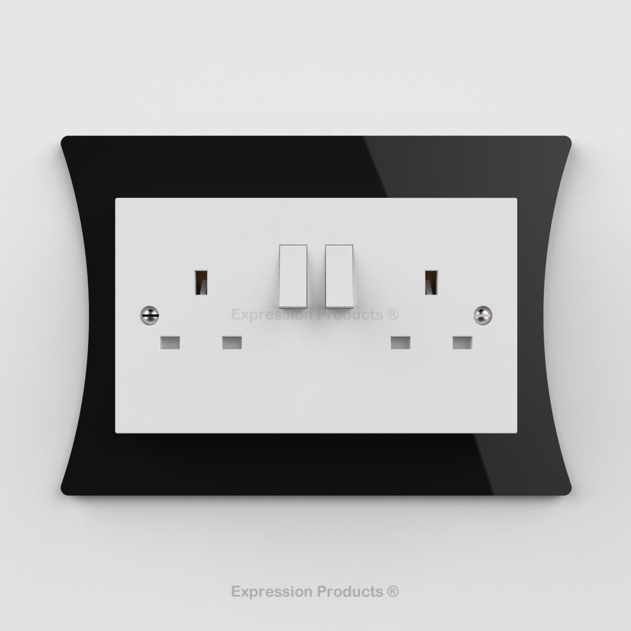 Switch or Socket Surround Plate - Style 007 - Expression Products Ltd