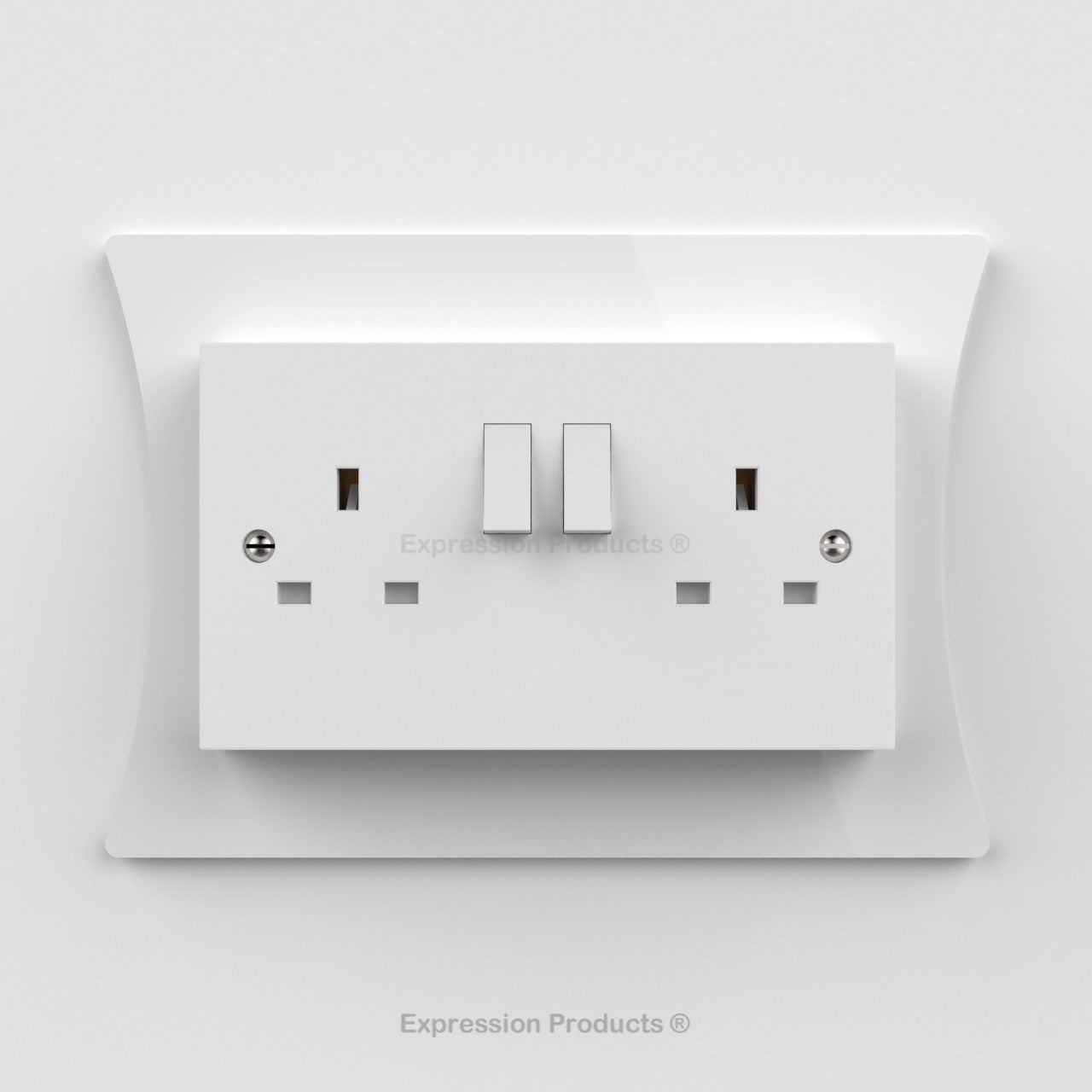 Switch or Socket Surround Plate - Style 007 - Expression Products Ltd