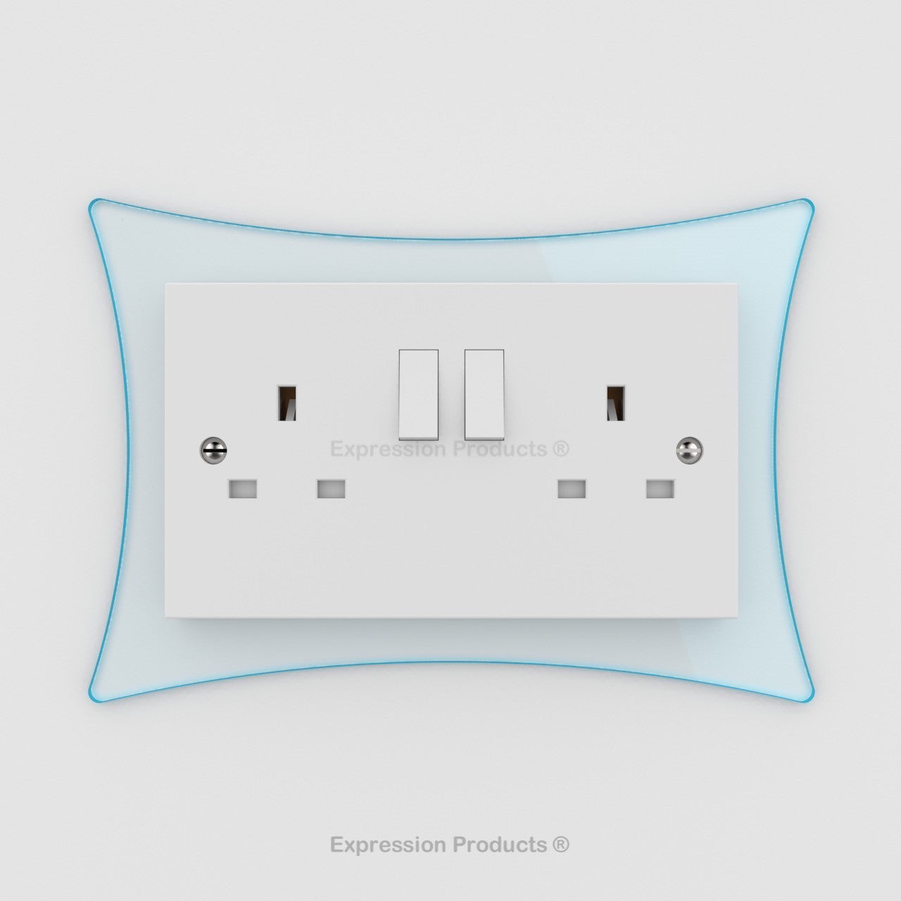 Switch or Socket Surround Plate - Style 009 - Expression Products Ltd