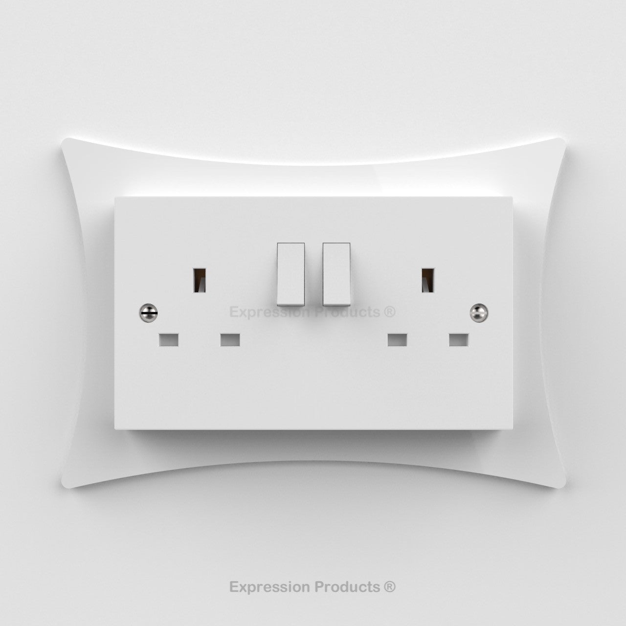 Switch or Socket Surround Plate - Style 009 - Expression Products Ltd