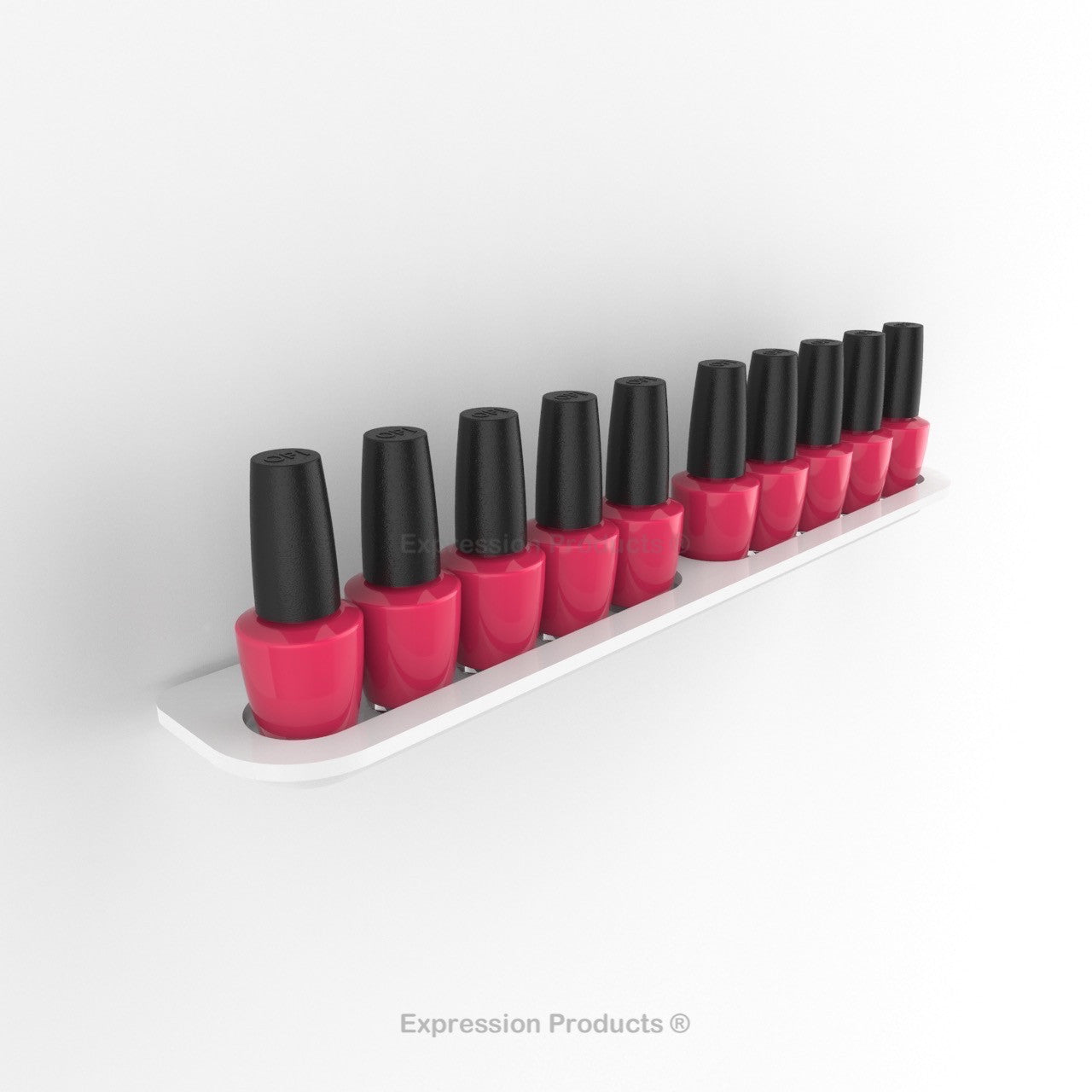 Nail Polish Holder - 10 - 40 Bottles - Expression Products Ltd