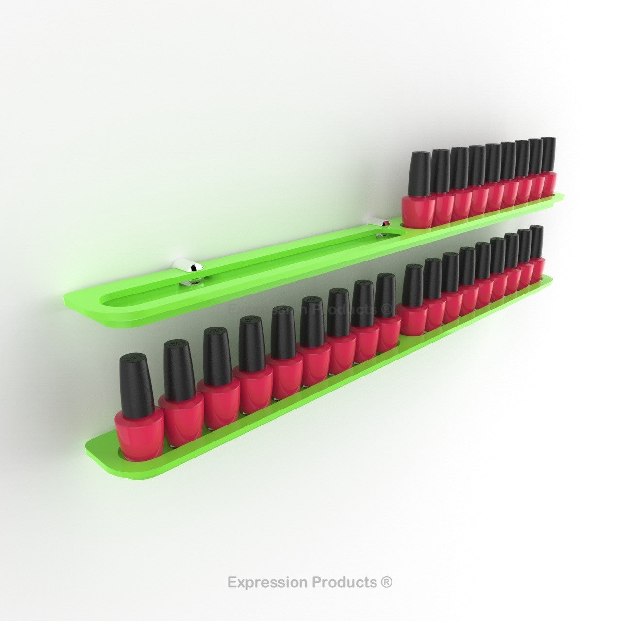 Nail Polish Holder - 18 - 72 Bottles - Expression Products Ltd