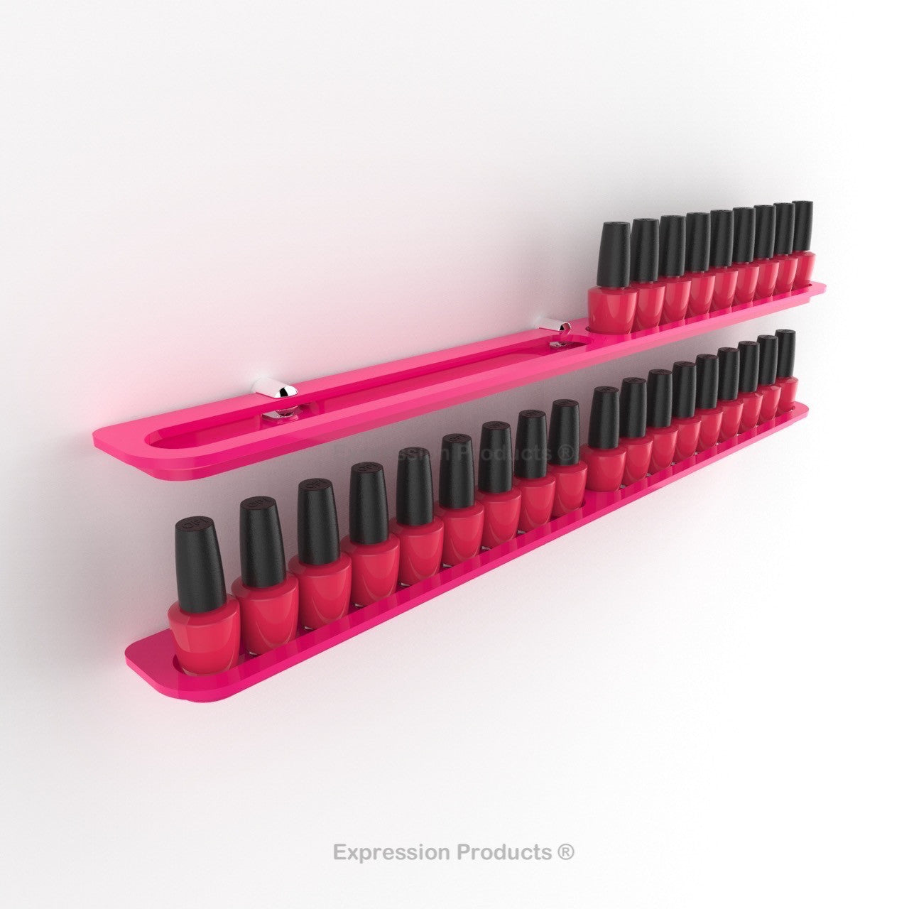 Nail Polish Holder - 18 - 72 Bottles - Expression Products Ltd