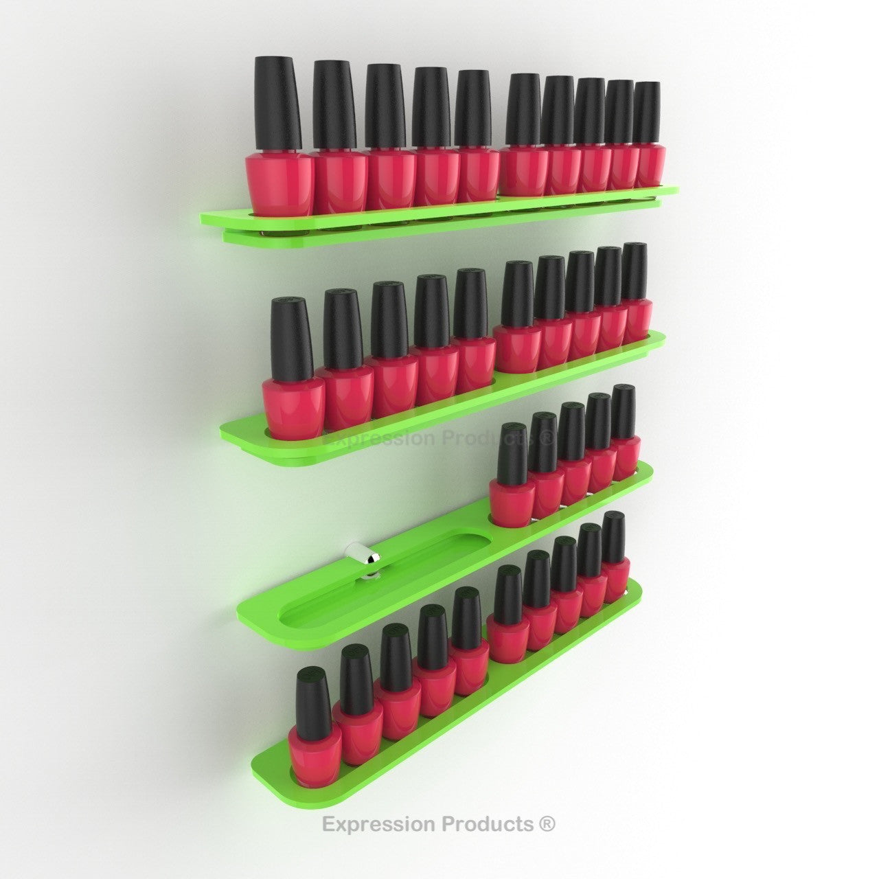 Nail Polish Holder - 10 - 40 Bottles - Expression Products Ltd