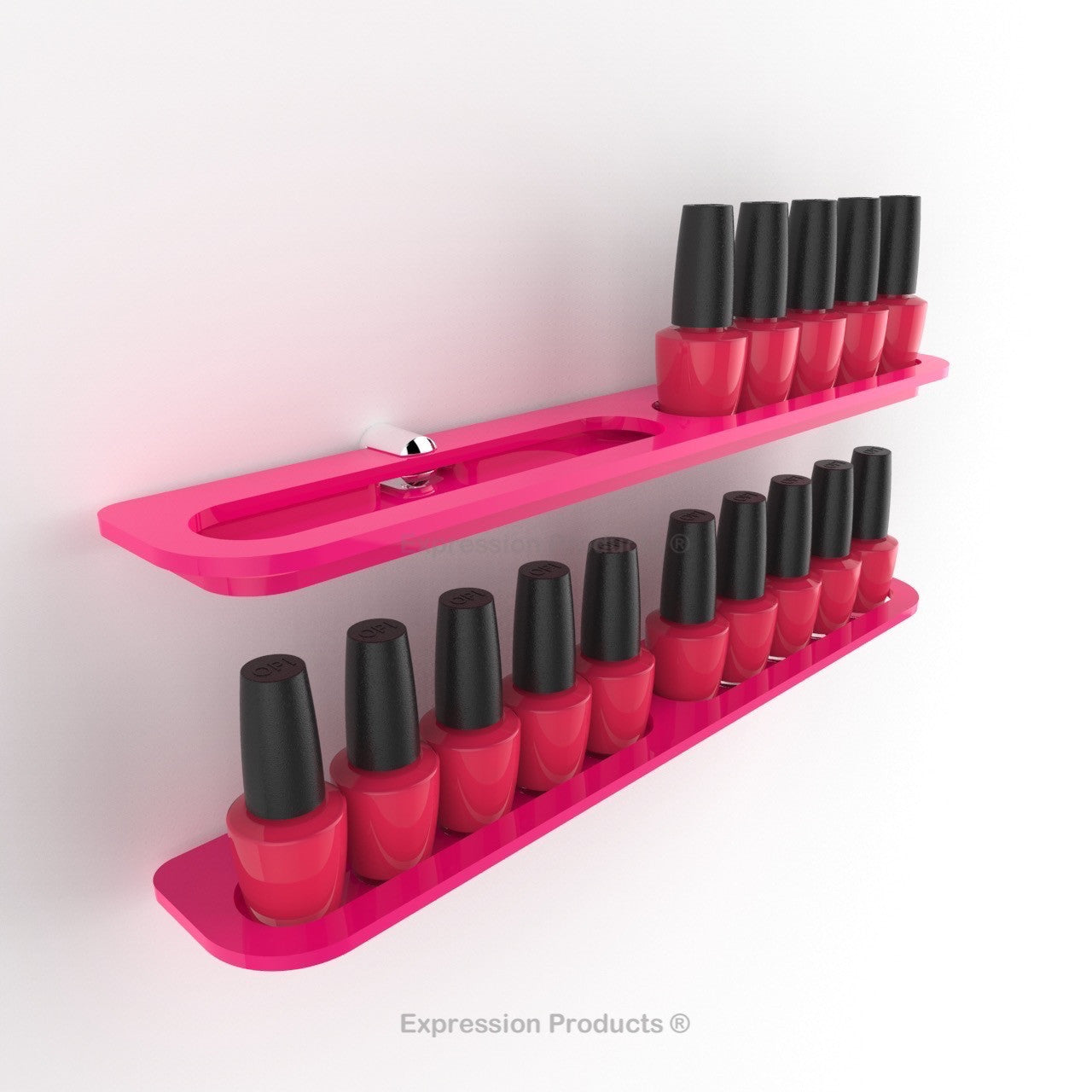 Nail Polish Holder - 10 - 40 Bottles - Expression Products Ltd