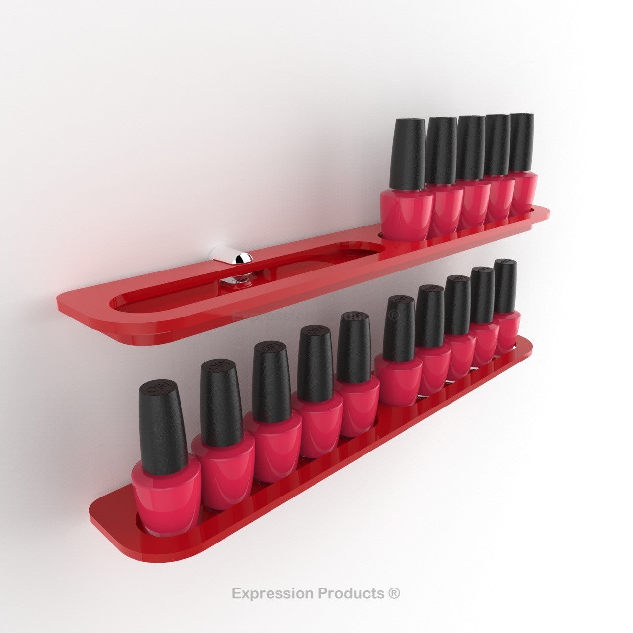 Nail Polish Holder - 10 - 40 Bottles - Expression Products Ltd