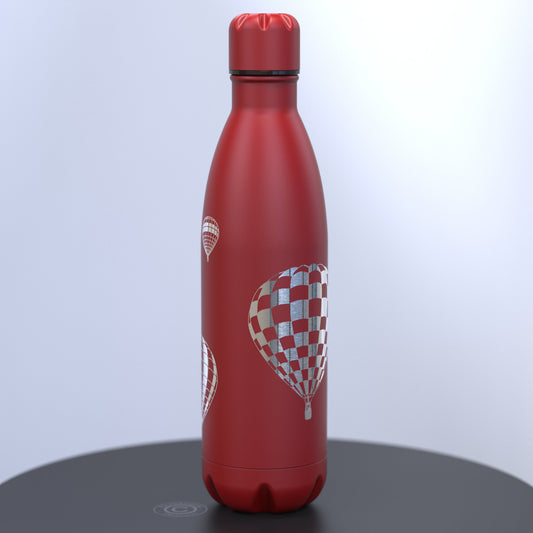 Hot Air Balloon Engraved 500ml Thermal Water Bottle