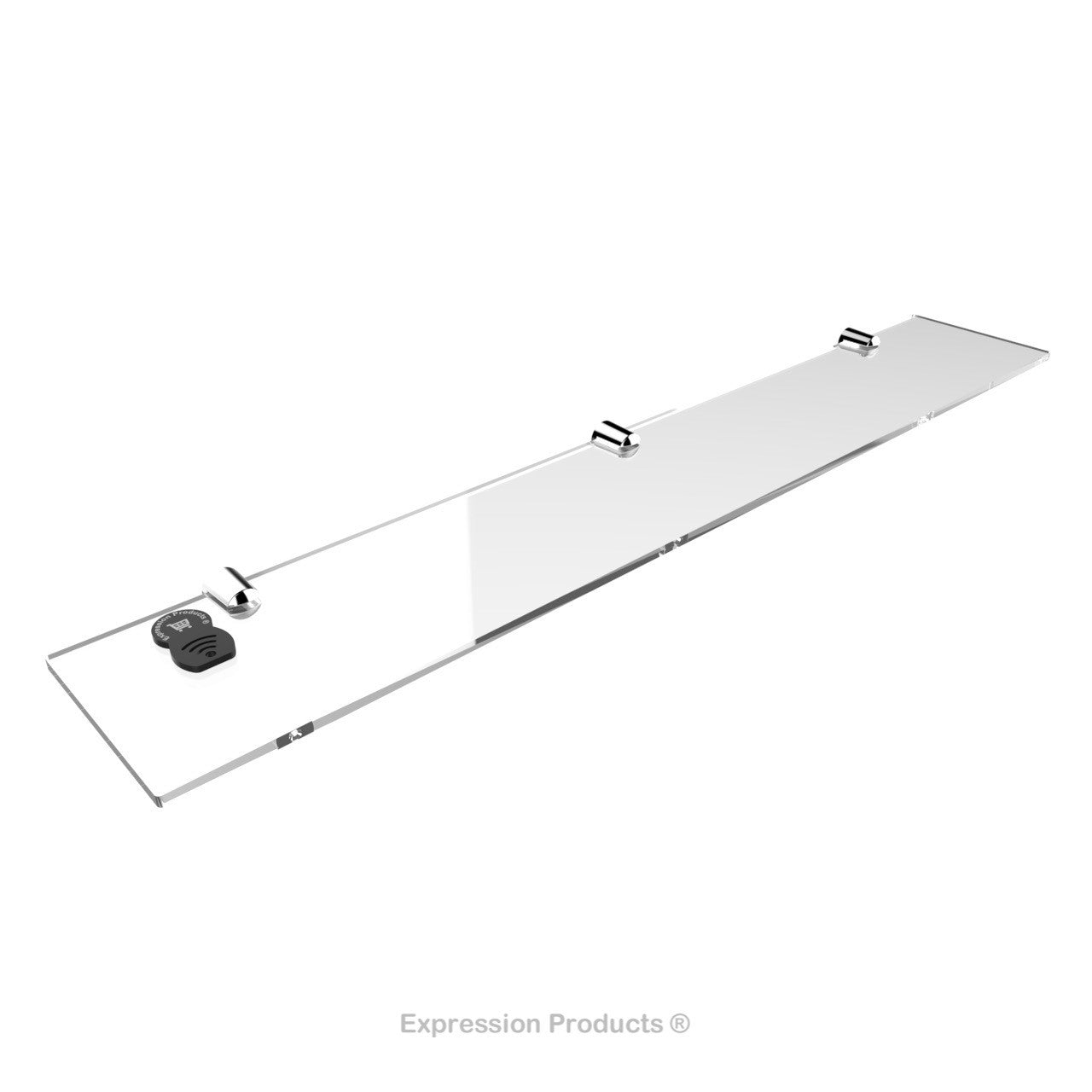 Straight Acrylic Shelf - Style 001 - Expression Products Ltd