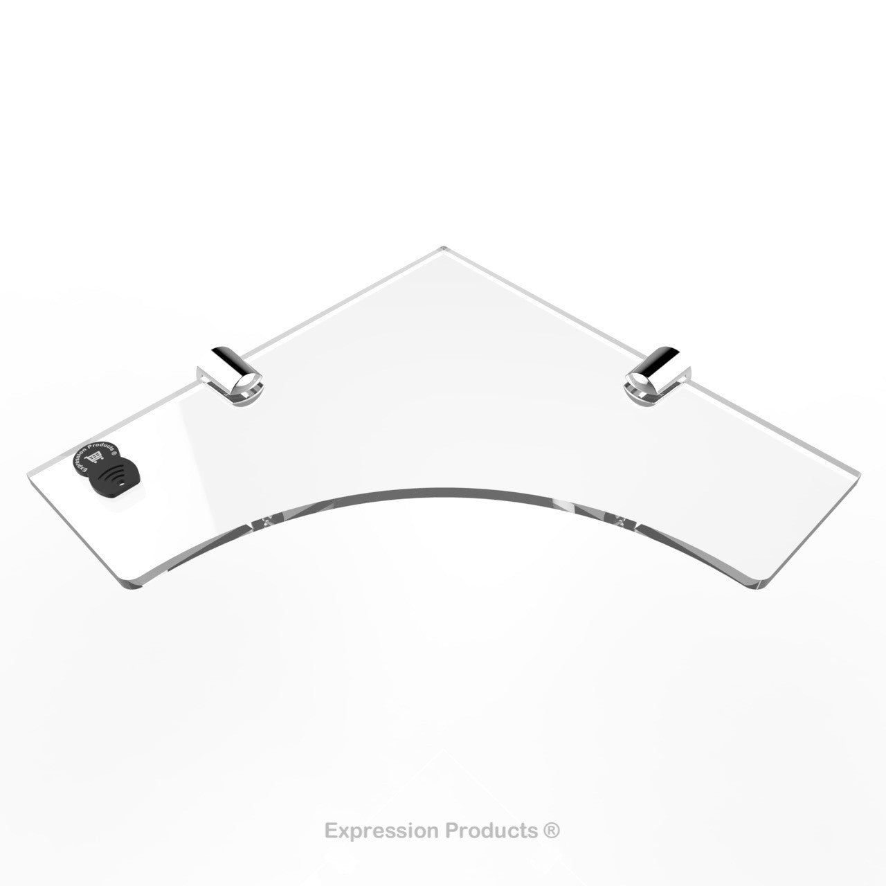 Corner Acrylic Shelf - Style 004 - Expression Products Ltd