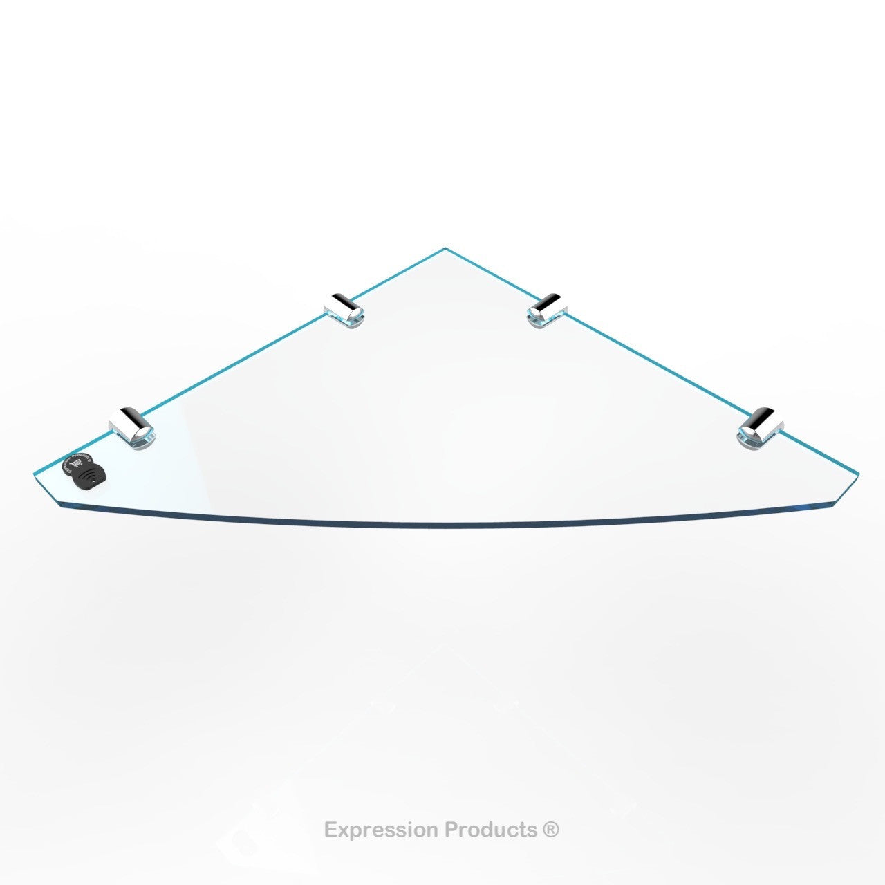 Corner Acrylic Shelf - Style 002 - Expression Products Ltd