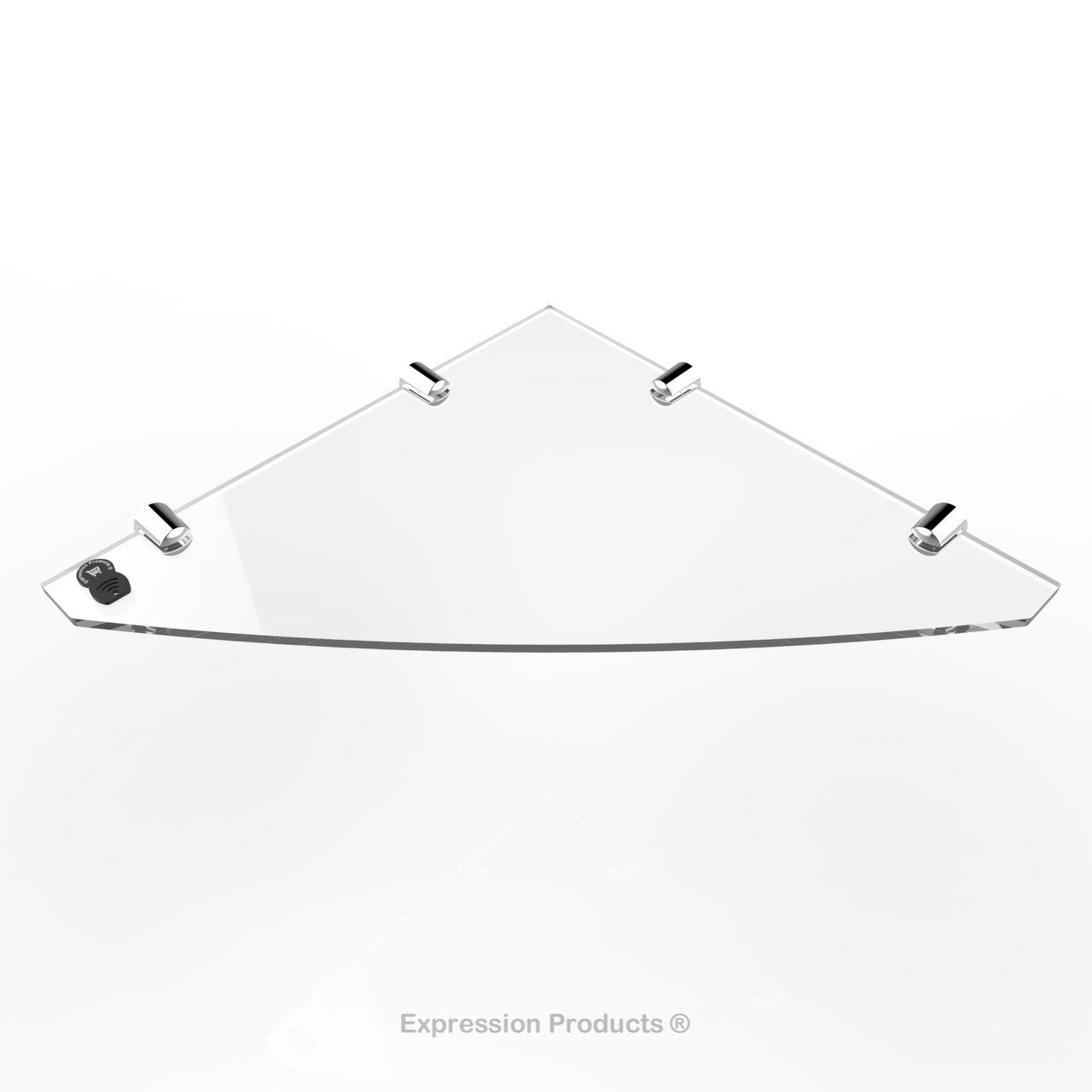 Corner Acrylic Shelf - Style 002 - Expression Products Ltd