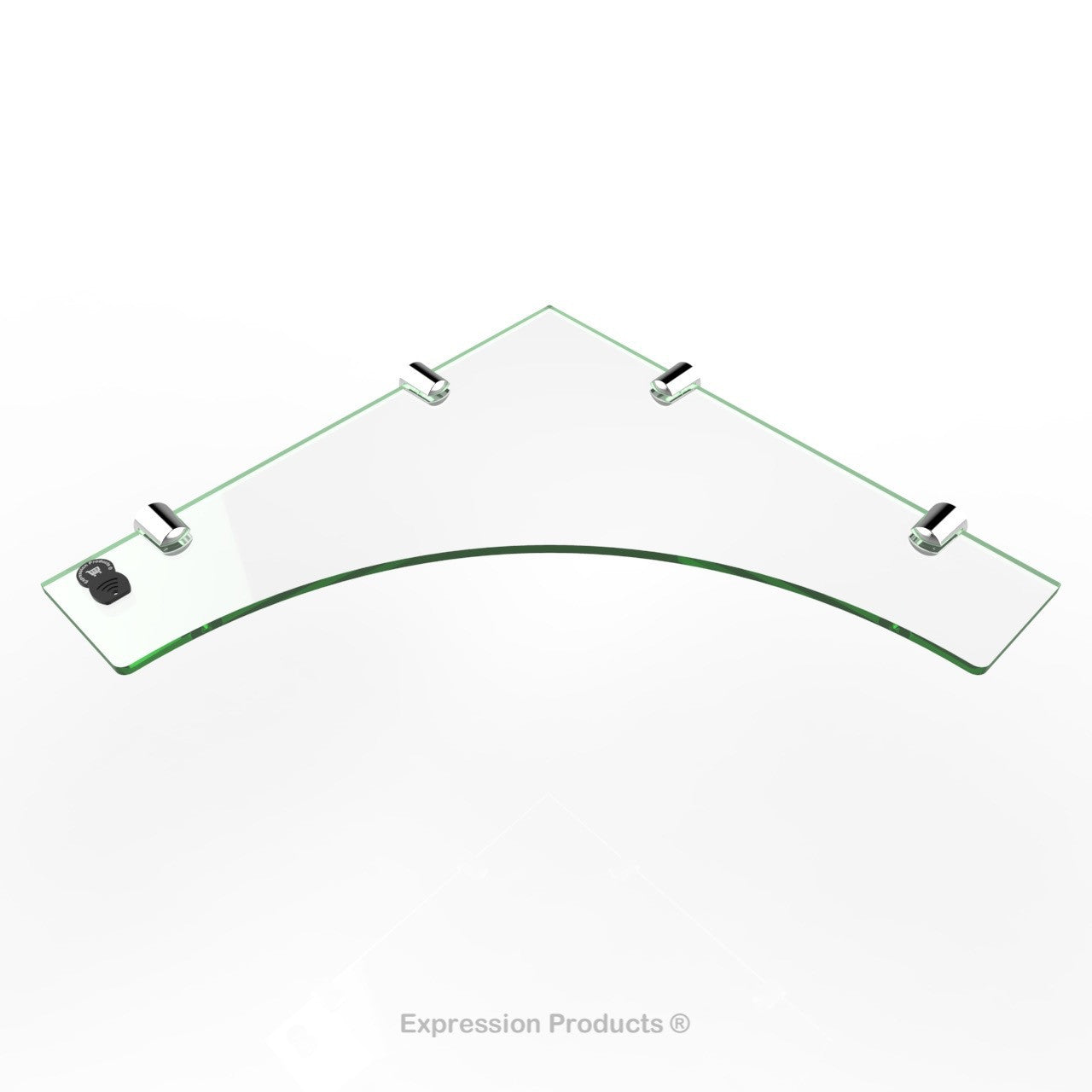 Corner Acrylic Shelf - Style 004 - Expression Products Ltd