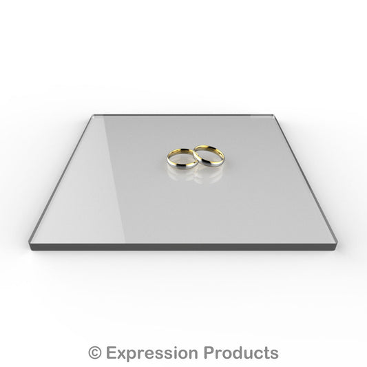 Square Clear Acrylic Cake Display Board 4" - 18" - Expression Products Ltd