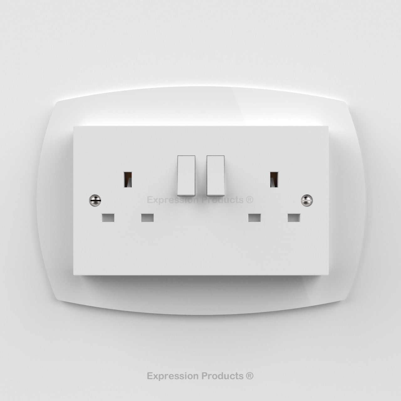 Switch or Socket Surround Plate - Style 006 - Expression Products Ltd