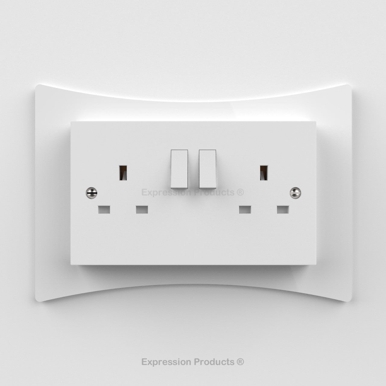 Switch or Socket Surround Plate - Style 008 - Expression Products Ltd