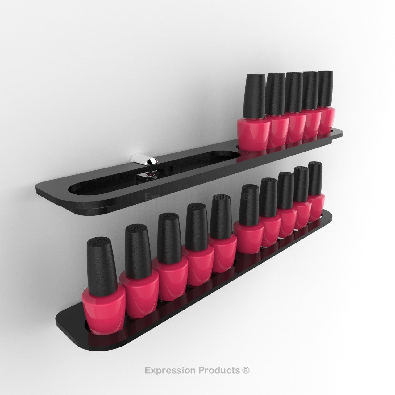 Nail Polish Holder - 10 - 40 Bottles - Expression Products Ltd