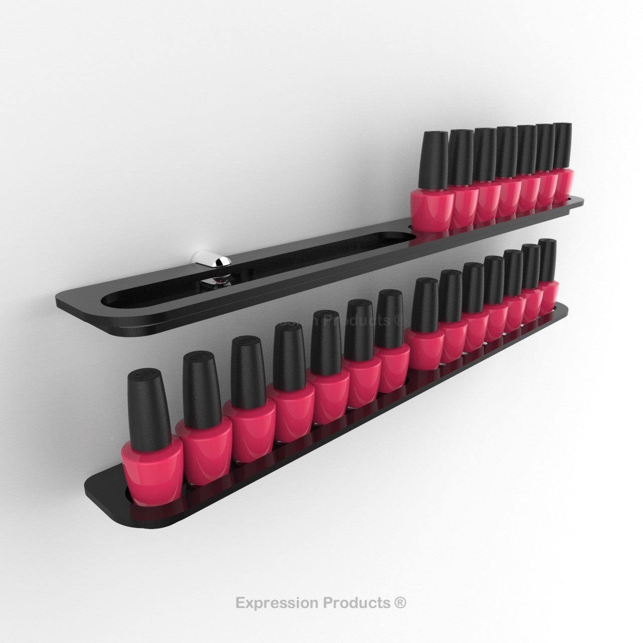 Nail Polish Holder - 14 - 56 Bottles - Expression Products Ltd