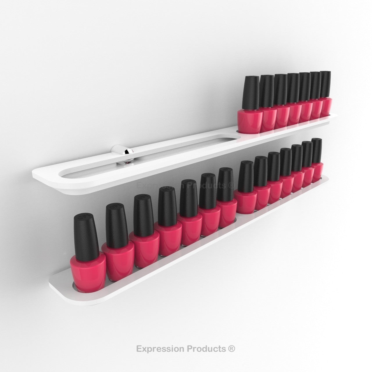 Nail Polish Holder - 14 - 56 Bottles - Expression Products Ltd