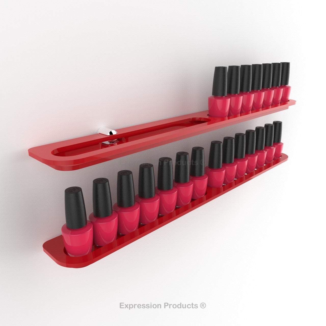 Nail Polish Holder - 14 - 56 Bottles - Expression Products Ltd