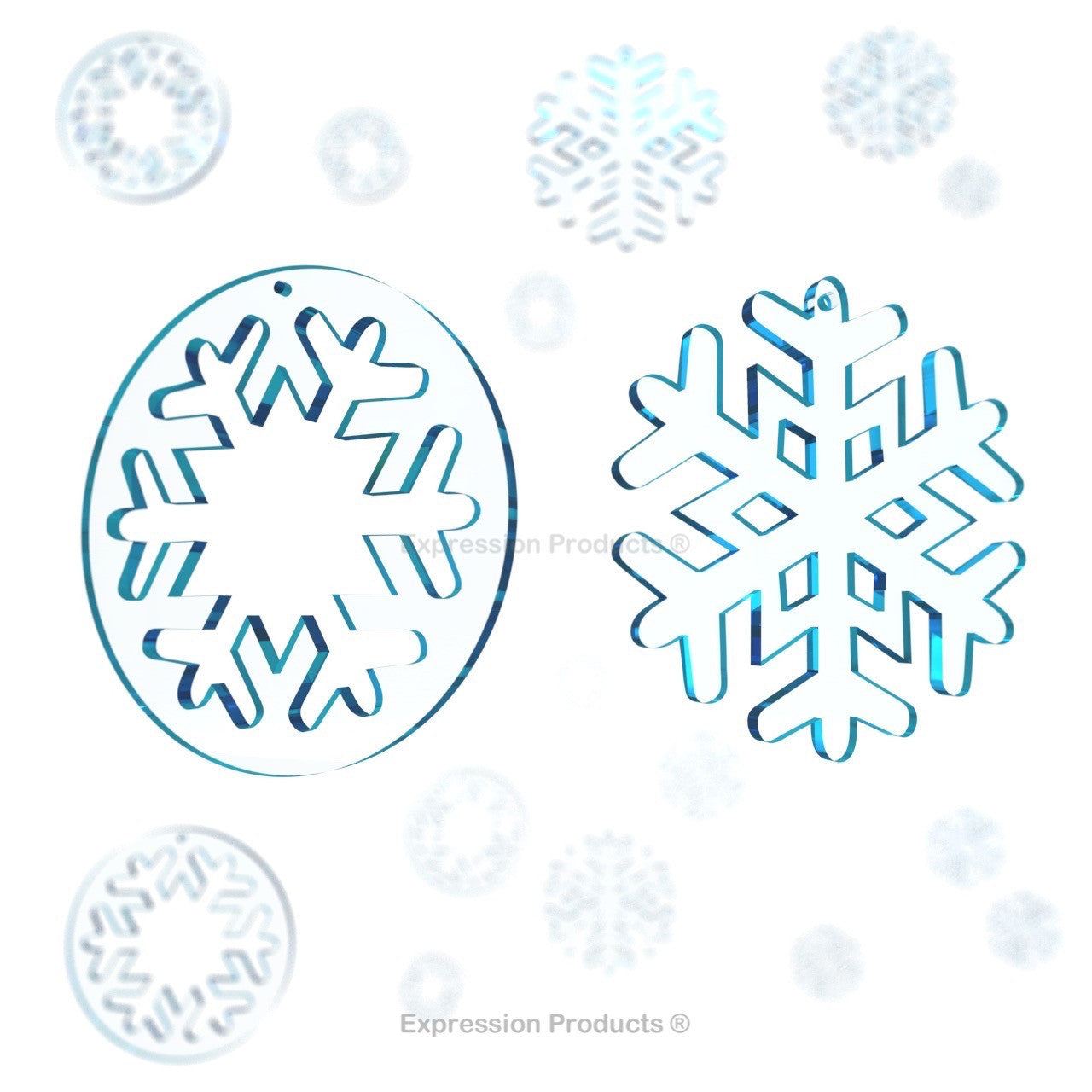Christmas Snowflake Decorations - Expression Products Ltd